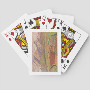 Jeu De Cartes Paysage (huile sur toile)