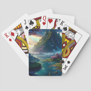 Jeu De Cartes Paysage pittoresque Quatre