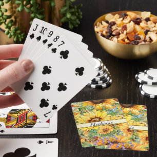 Jeu De Cartes Paysage Vintage