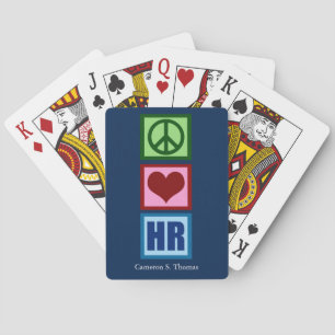 Jeu De Cartes Peace Love HR Ressources humaines personnalisées B