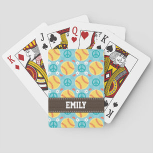 Jeu De Cartes Peace Love Softball