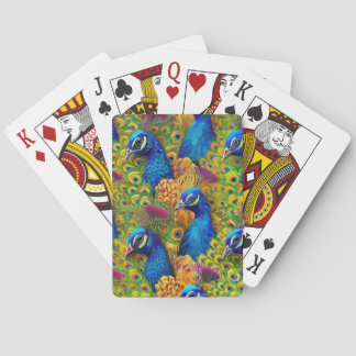 Jeu De Cartes Peacock coloré