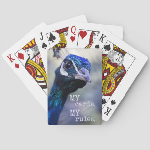 Jeu De Cartes Peacock "Mes Cartes, Mes Règles"