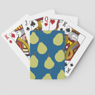 Jeu De Cartes pear marine et vert