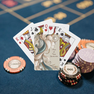 Jeu De Cartes Pearl Coast Élégance Minimaliste Jouer Cartes