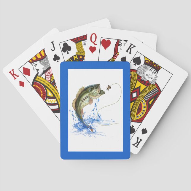 Jeu De Cartes Pêche à la basse (dos)