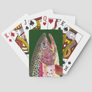 Jeu De Cartes Pêche à la truite arc-en-ciel