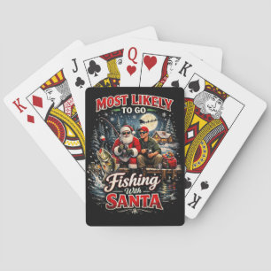 Jeu De Cartes Pêche avec le Père Noël