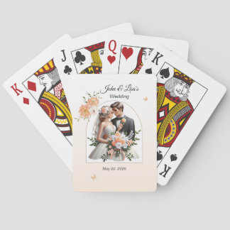 Jeu De Cartes Pêche de mariée et de chambre personnalisable
