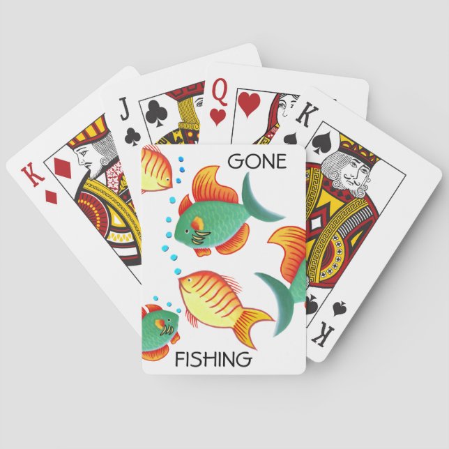 Jeu De Cartes Pêche terminée (dos)