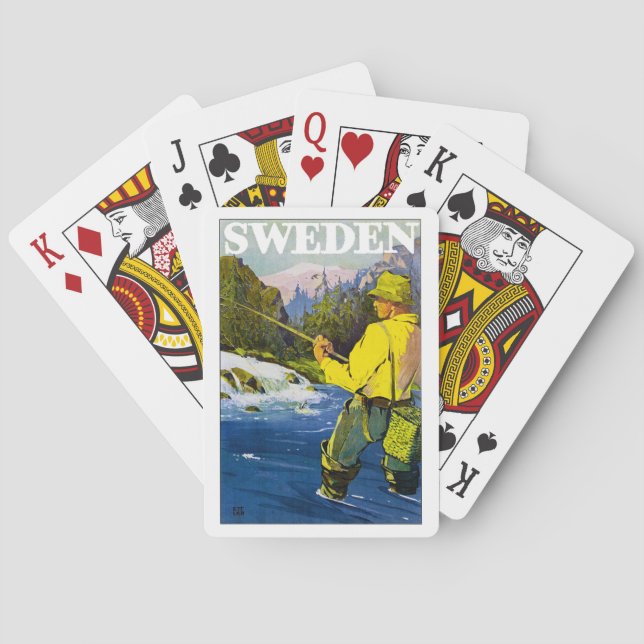 Jeu De Cartes Pêcheur suédois (dos)