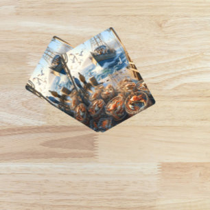 Jeu De Cartes Pêcheurs à la Twilight ramassant des crabes