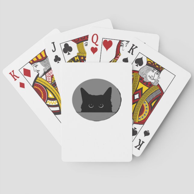 Jeu De Cartes Peek-A-Boo drôle (dos)
