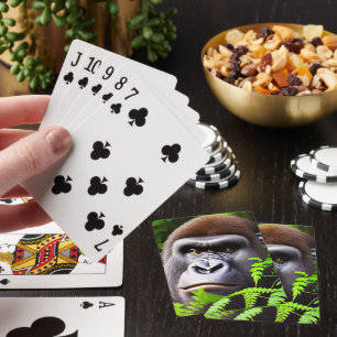 Jeu De Cartes Peekaboo Gorilla, Pont De Cartes De Jeu