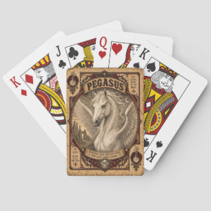 Jeu De Cartes Pégase, monstres de cirque vintage