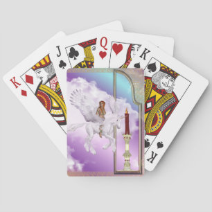 Jeu De Cartes Pegasus Unicorn Imaginaire Sky