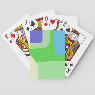 Jeu De Cartes peinture abstraite
