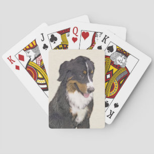 Jeu De Cartes Peinture bernoise de chien de montagne - Art origi