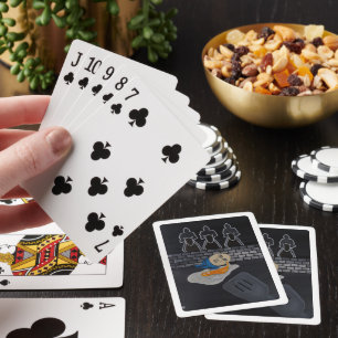 Jeu De Cartes Peinture Broken Then Fried d'Alfred Fox