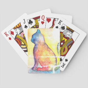Jeu De Cartes Peinture de chats Classique Jouer Cartes