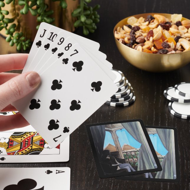 Jeu De Cartes Peinture de l'hôtel Pyramisa par Alfred Fox (In Situ)
