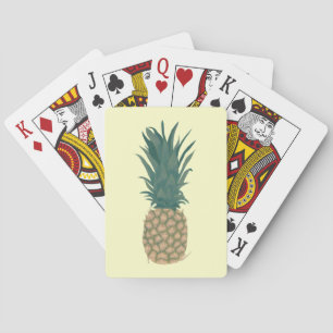 Jeu De Cartes Peinture d'un ananas frais, Jouer des cartes