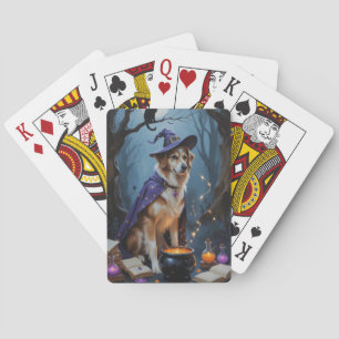 Jeu De Cartes Peinture fantaisiste d'Halloween de berger anatoli