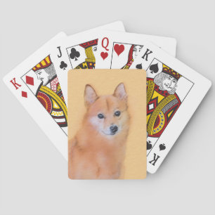 Jeu De Cartes Peinture finlandaise Spitz - Jote Original Chien A