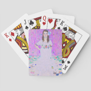 Jeu De Cartes Peinture Mäda Primavesi de Gustav Klimt