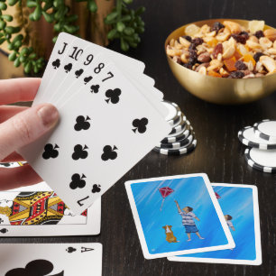 Jeu De Cartes Peinture plus légère que l'air par Alfred Fox