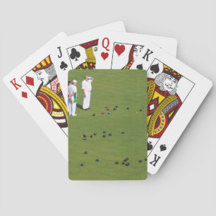 Jeu De Cartes Pelouse Bowls Angleterre