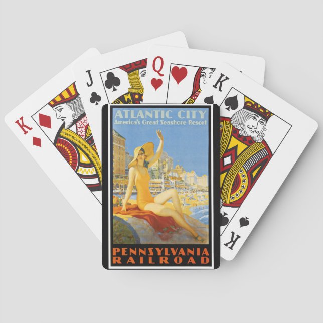 Jeu De Cartes Pennsylvania Railroad to Atlantic City (dos)