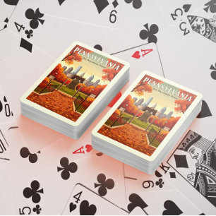 Jeu De Cartes Pennsylvanie vintage