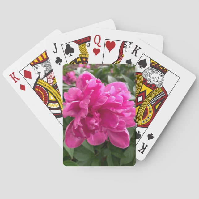 Jeu De Cartes Peony Jouer Des Cartes (dos)