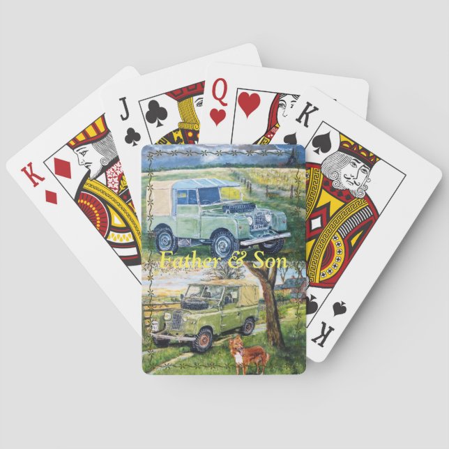 Jeu De Cartes Père et fils (dos)