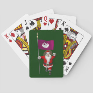 Jeu De Cartes Père Noël Avec Ensigne De Phoenix