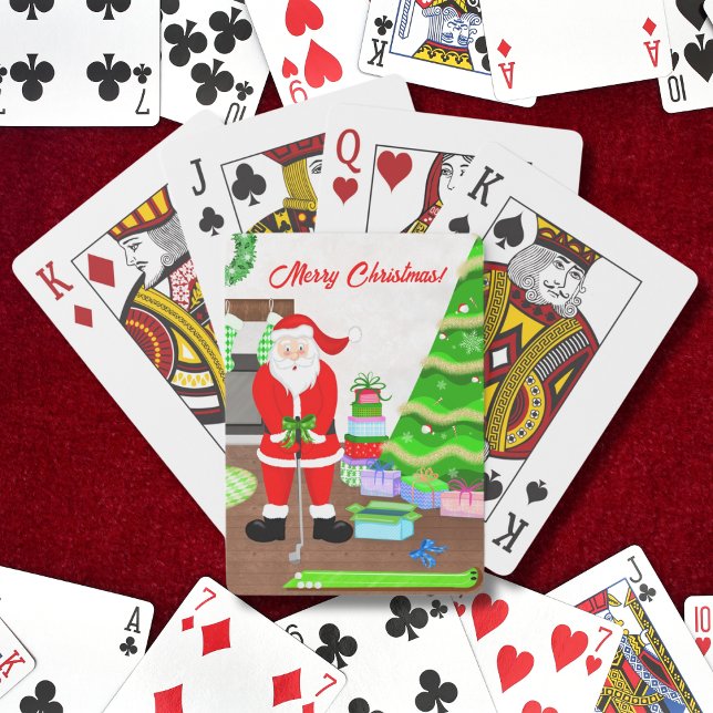 Jeu De Cartes Père Noël Cadeau précoce - Un Trou en Un Noël (Créateur téléchargé)