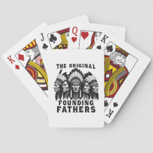 Jeu De Cartes Pères fondateurs Amérindiens