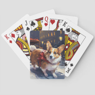 Jeu De Cartes Période des fêtes de Noël Corgi