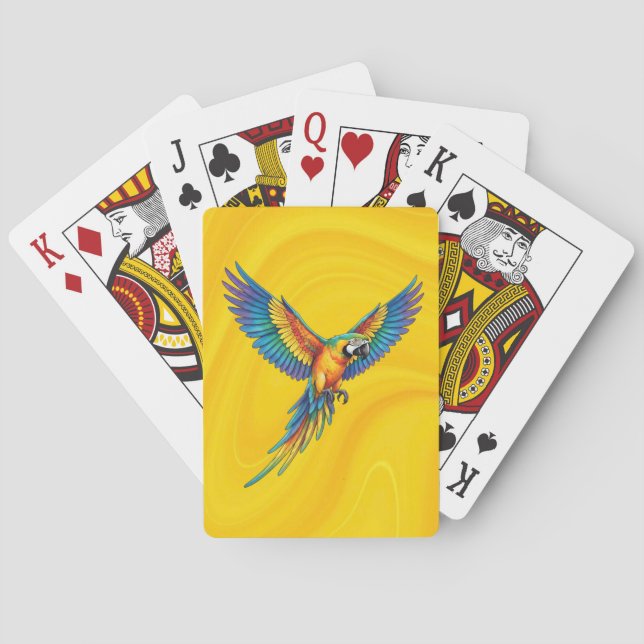 Jeu De Cartes Perroquet (dos)