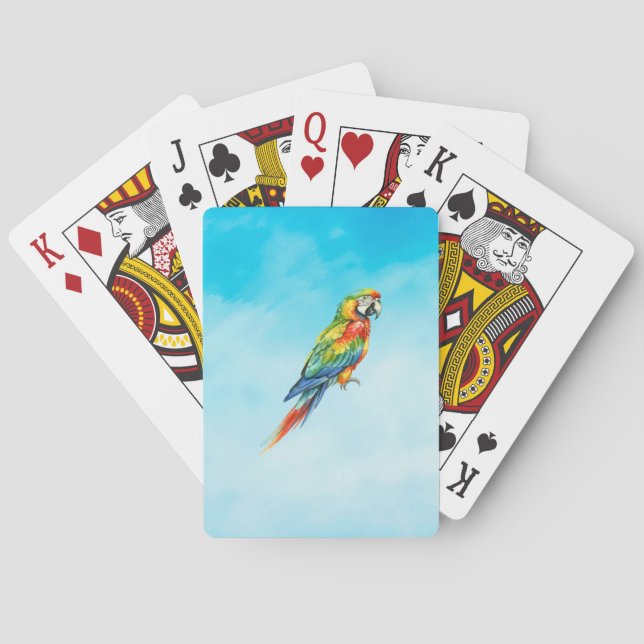 Jeu De Cartes Perroquet (dos)