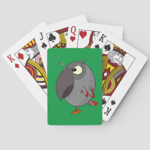 Jeu De Cartes Perroquet gris d'Afrique