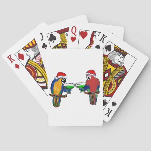 JEU DE CARTES PERROQUETS (dos)