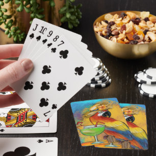 Jeu De Cartes Perroquets de fête