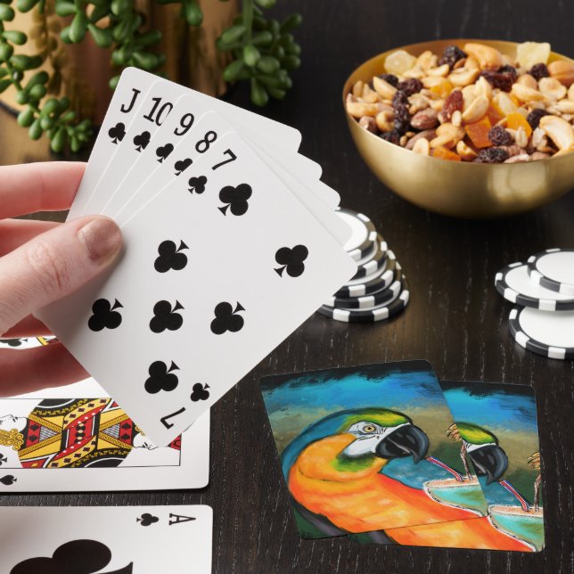 Jeu De Cartes Perroquets de Fête (In Situ)