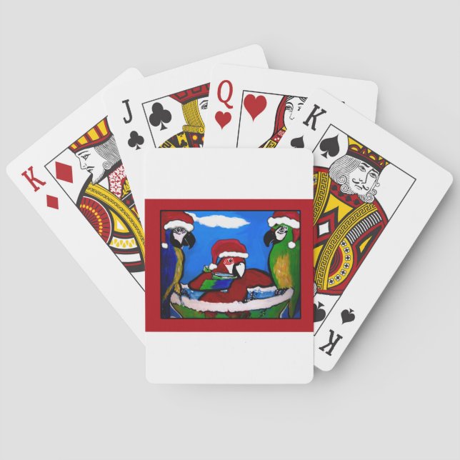 JEU DE CARTES PERROQUETS DE FÊTE (dos)