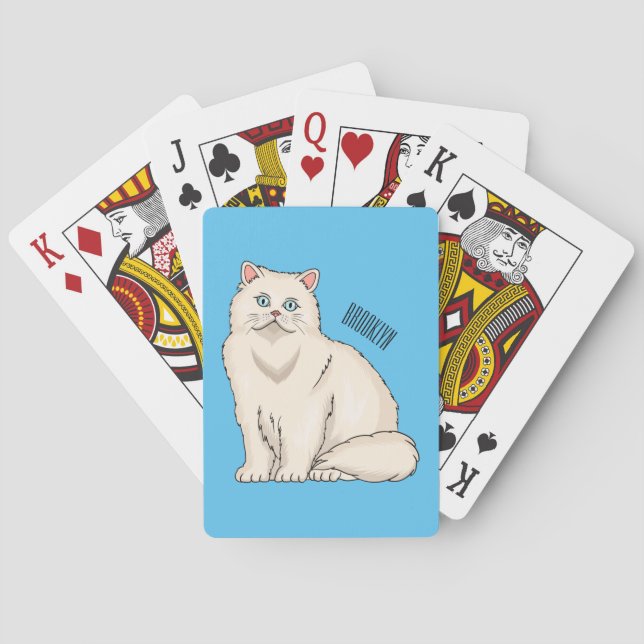 Jeu De Cartes Persian cat (dos)