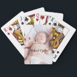 Jeu De Cartes personalized monogragram name first christmas<br><div class="desc">design</div>