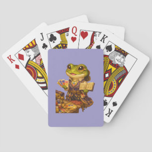 Jeu De Cartes Personnage de grenouille créatrice de royaume