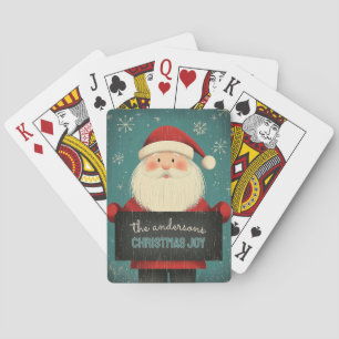 Jeu De Cartes Personnalisable Happy Père Noël